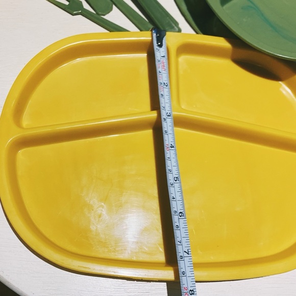 RARE Vintage 50s Basket Ville Picnic Dining Set - Picture 7 of 13